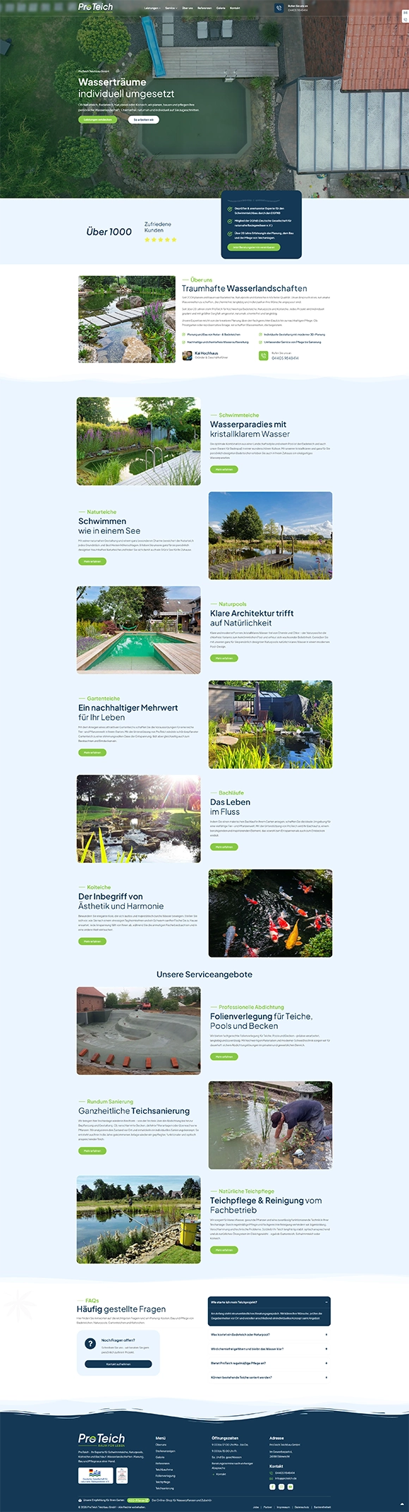 Webdesign Referenz proteich