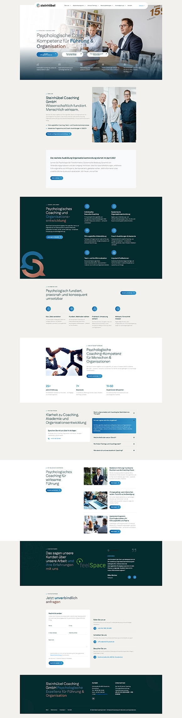 Webdesign Referenz steinhuebel